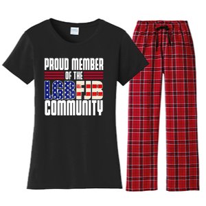 Proud Member Of The LGBFJB Community Women's Flannel Pajama Set