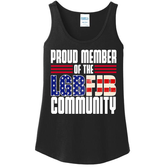 Proud Member Of The LGBFJB Community Ladies Essential Tank