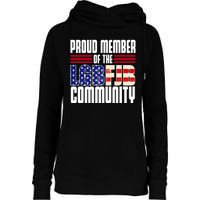 Proud Member Of The LGBFJB Community Womens Funnel Neck Pullover Hood