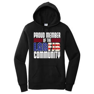 Proud Member Of The LGBFJB Community Women's Pullover Hoodie