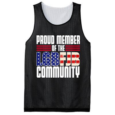 Proud Member Of The LGBFJB Community Mesh Reversible Basketball Jersey Tank