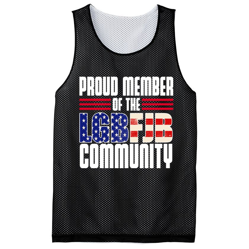 Proud Member Of The LGBFJB Community Mesh Reversible Basketball Jersey Tank