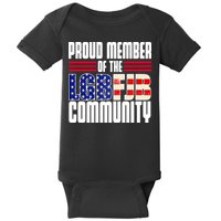 Proud Member Of The LGBFJB Community Baby Bodysuit