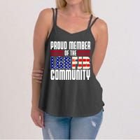 Proud Member Of The LGBFJB Community Women's Strappy Tank