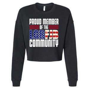 Proud Member Of The LGBFJB Community Cropped Pullover Crew