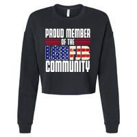 Proud Member Of The LGBFJB Community Cropped Pullover Crew