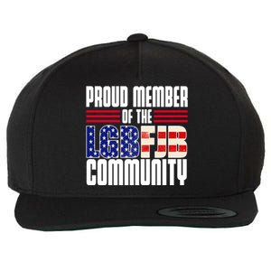 Proud Member Of The LGBFJB Community Wool Snapback Cap