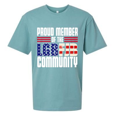 Proud Member Of The LGBFJB Community Sueded Cloud Jersey T-Shirt