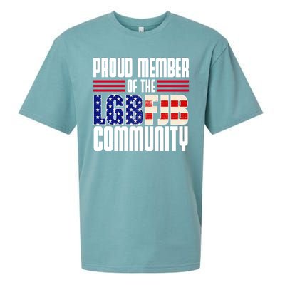 Proud Member Of The LGBFJB Community Sueded Cloud Jersey T-Shirt