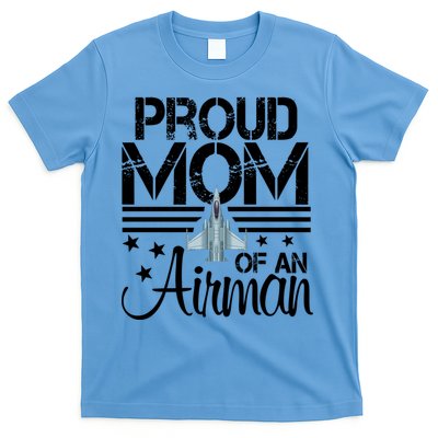Proud Mom Of An Air Jet Plane Pilot Gift T-Shirt