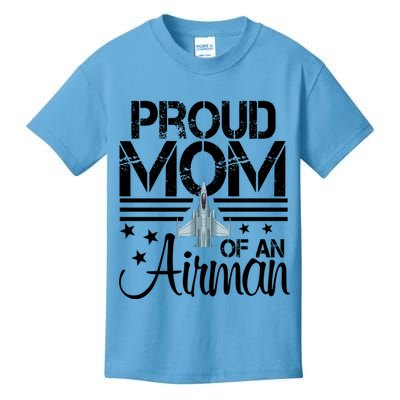 Proud Mom Of An Air Jet Plane Pilot Gift Kids T-Shirt