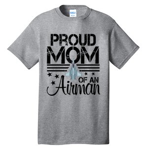 Proud Mom Of An Air Jet Plane Pilot Gift Tall T-Shirt