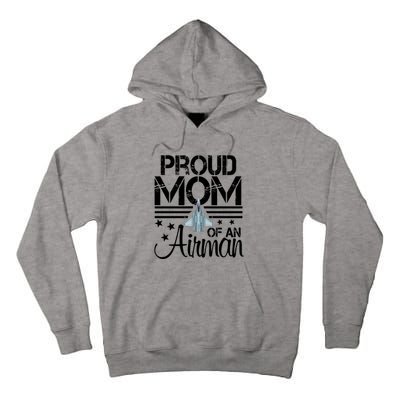 Proud Mom Of An Air Jet Plane Pilot Gift Tall Hoodie