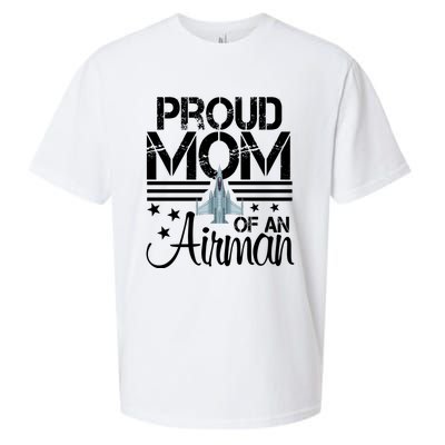 Proud Mom Of An Air Jet Plane Pilot Gift Sueded Cloud Jersey T-Shirt