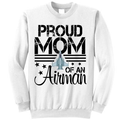 Proud Mom Of An Air Jet Plane Pilot Gift Sweatshirt