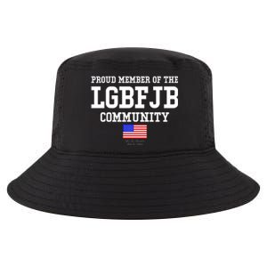 Proud Member Of The LGBFJB Community USA Flag LGB FJB Cool Comfort Performance Bucket Hat