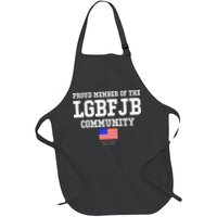 Proud Member Of The LGBFJB Community USA Flag LGB FJB Apron