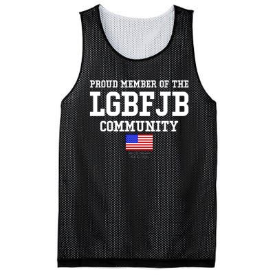 Proud Member Of The LGBFJB Community USA Flag LGB FJB Mesh Reversible Basketball Jersey Tank