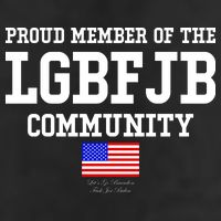 Proud Member Of The LGBFJB Community USA Flag LGB FJB Golf Towel