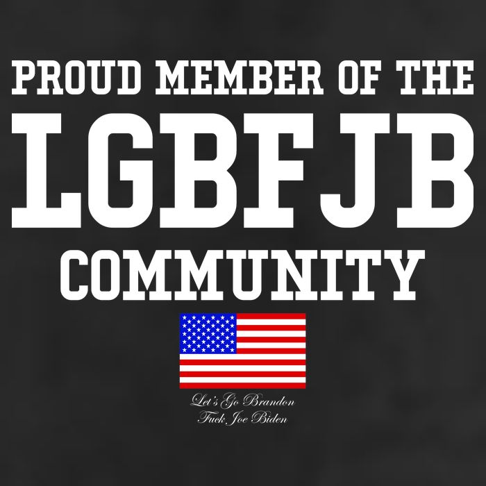 Proud Member Of The LGBFJB Community USA Flag LGB FJB Golf Towel