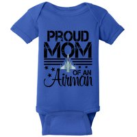 Proud Mom Of An Air Jet Plane Pilot Gift Baby Bodysuit