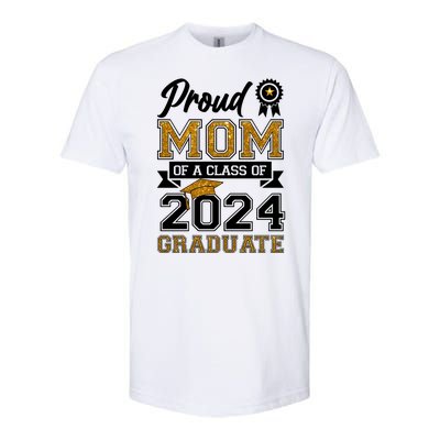 Proud Mom Of A Class Of 2024 Graduate Softstyle® CVC T-Shirt