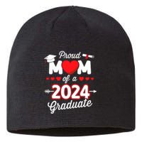 Proud Mom Of A Class Of 2024 Graduate Senior Graduation Sustainable Beanie