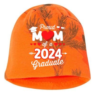 Proud Mom Of A Class Of 2024 Graduate Senior Graduation Kati - Camo Knit Beanie