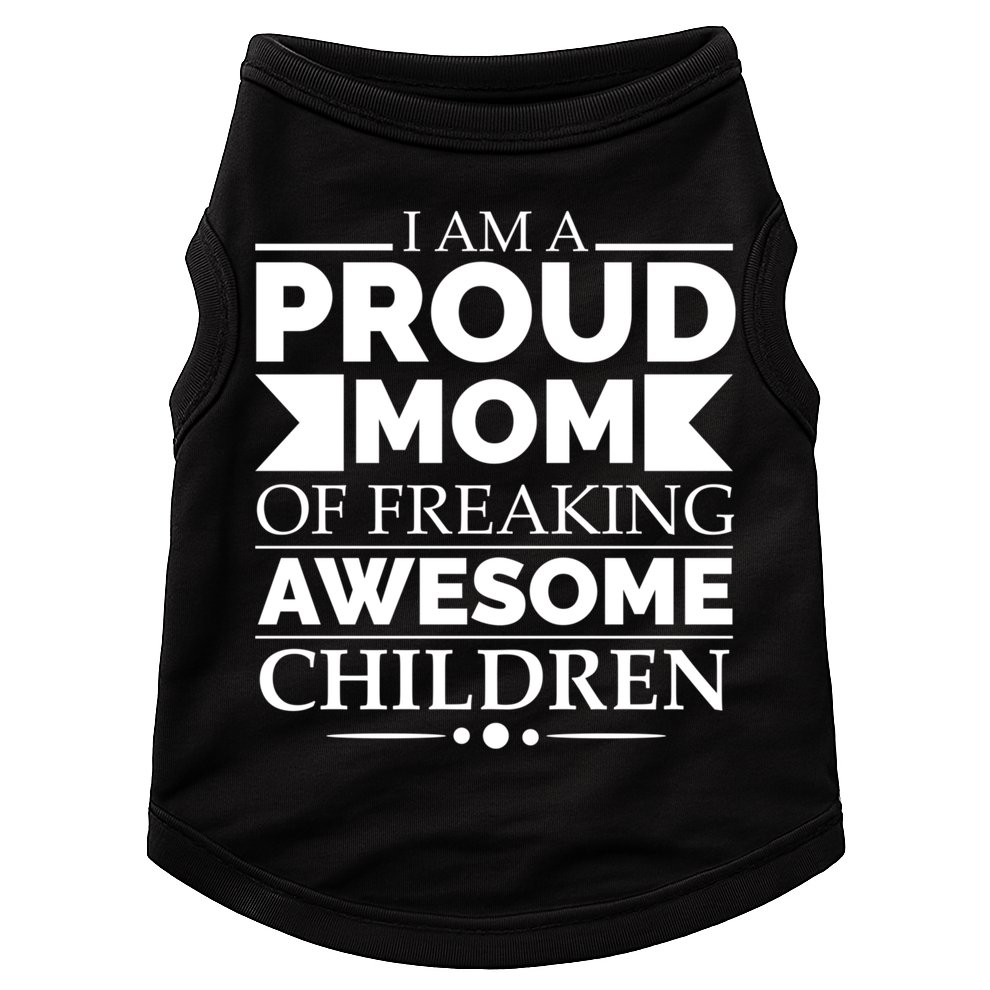 Proud Mom Of Awesome Mother's Day Parents Gift Doggie Tank