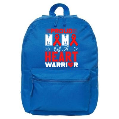 Proud Mimi Of A Heart Warrior Heart Disease Awareness Month Gift 16 in Basic Backpack