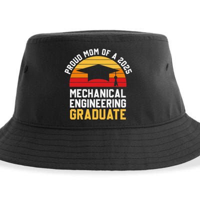 Proud Mom Of Mechanical Engineering Graduate 2025 Sustainable Bucket Hat