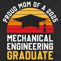 Proud Mom Of Mechanical Engineering Graduate 2025 Adult Drive Performance Visor