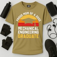 Proud Mom Of Mechanical Engineering Graduate 2025 Cooling Performance Crew T-Shirt