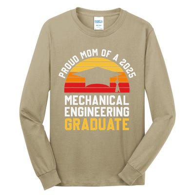 Proud Mom Of Mechanical Engineering Graduate 2025 Tall Long Sleeve T-Shirt