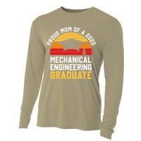 Proud Mom Of Mechanical Engineering Graduate 2025 Cooling Performance Long Sleeve Crew