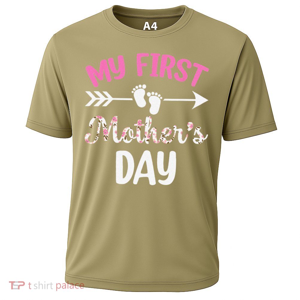 Proud Mom Of 2 Celebratory Mothers Day Birthday Performance Shirt