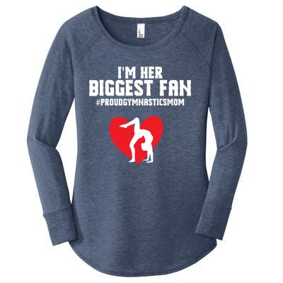 Proud Mom Of Gymnast – Gymnastics Proud Gymnastics Mom Gift Women's Perfect Tri Tunic Long Sleeve Shirt