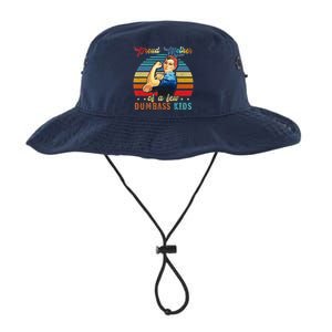 Proud Mother Of A Few Dumbass Mothers Day Gift Mom Legacy Cool Fit Booney Bucket Hat