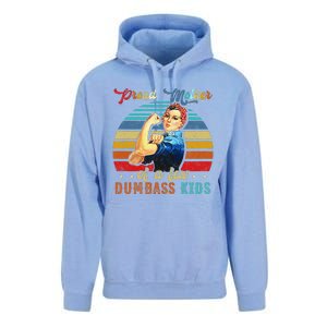 Proud Mother Of A Few Dumbass Mothers Day Gift Mom Unisex Surf Hoodie