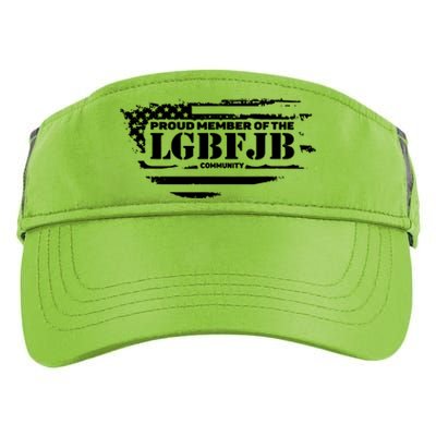 Proud Member Of The Lgbfjb Community Adult Drive Performance Visor