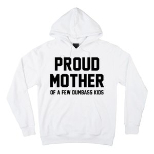 Proud Mother Of A Few Dumbass Kids Funny Hoodie