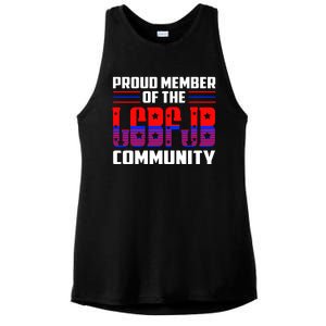 Proud Member Of The LGBFJB Community Ladies PosiCharge Tri-Blend Wicking Tank