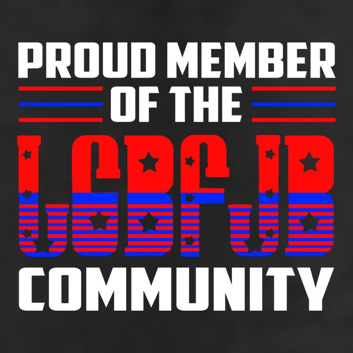 Proud Member Of The LGBFJB Community 7 Panel Mesh Trucker Snapback Hat