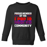Proud Member Of The LGBFJB Community Toddler Sweatshirt