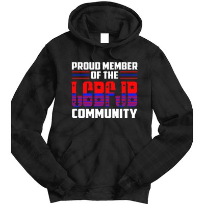 Proud Member Of The LGBFJB Community Tie Dye Hoodie