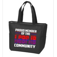 Proud Member Of The LGBFJB Community Zip Tote Bag