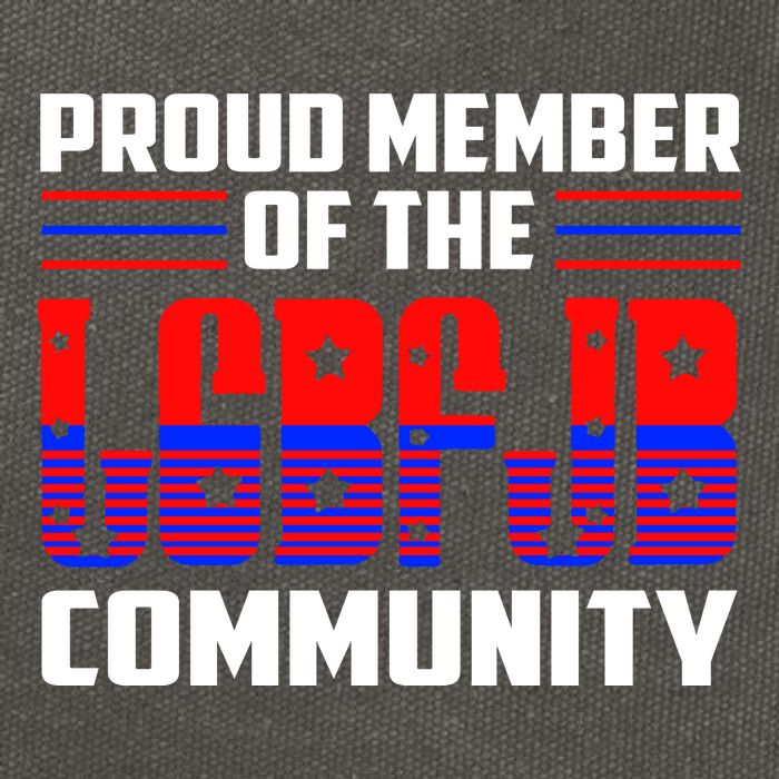 Proud Member Of The LGBFJB Community Cotton Canvas Backpack