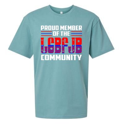 Proud Member Of The LGBFJB Community Sueded Cloud Jersey T-Shirt