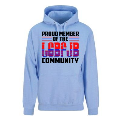 Proud Member Of The LGBFJB Community Unisex Surf Hoodie