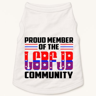 Proud Member Of The LGBFJB Community Doggie Tank